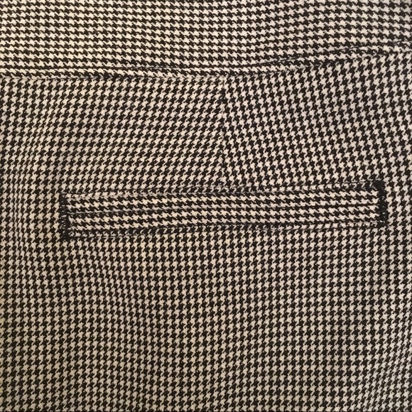 NWT Worthington Blk/Wht Houndstooth Skirt Size 12 - Picture 4 of 8